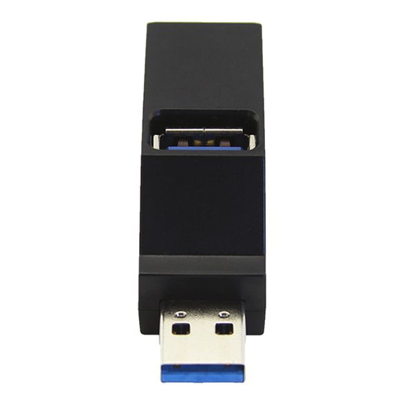 

mini 3 ports usb 3.0+2.0 splitter hub data box adapter for pc