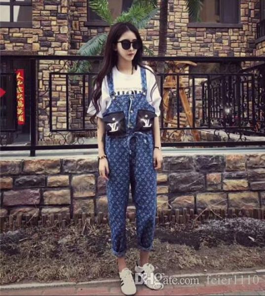 

2019 social women's suspenders fast red hand web celebrity ghost doll with popular logo printing holes loose large size suspenders women