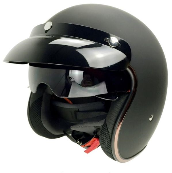 

vintage helmet electric bike motorcycle helmet with endoscope bubble mirror mask goggles