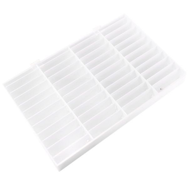 

abvp fake nail tips storage box 44 compartments nail art decoration container false display case