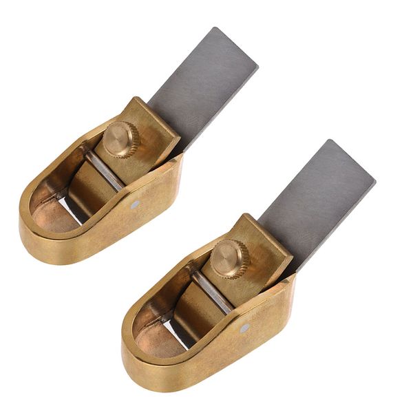 

pack of 2 brass violin plane cutters luthier tool diy