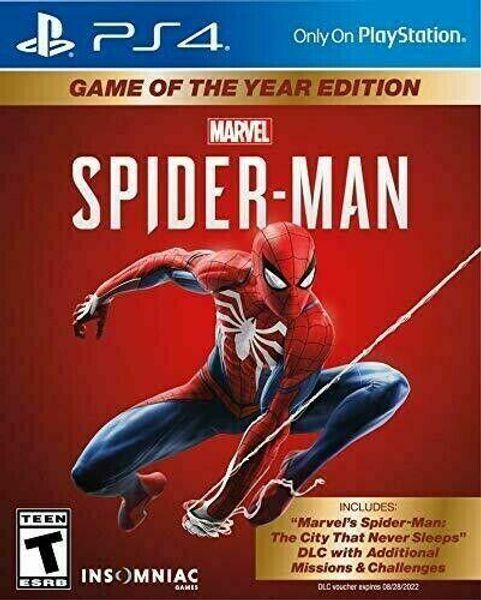 

совершенно новый marvel's spider-man ps4 game of the year edition-playstation 4