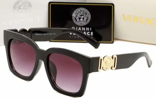 

лучшие качества новые солнечные очки для тома мужчина женщина eyeweardesigner марка вс очки брода линзы с 1versace, White;black