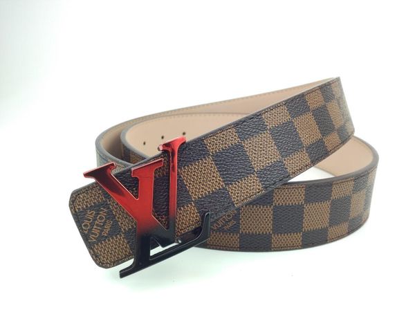

men/women belt womens belts for men genuine leather black and white color designer cowhide belt for mens belt with box, Black;brown