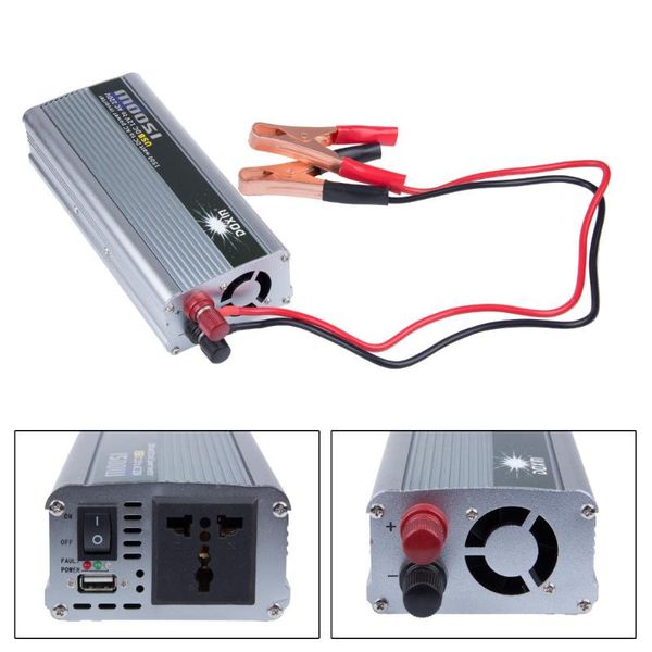 

1500w car converter modified sine wave power car inverter dc 12v to ac 220v usb 5v invertor usb charger ing