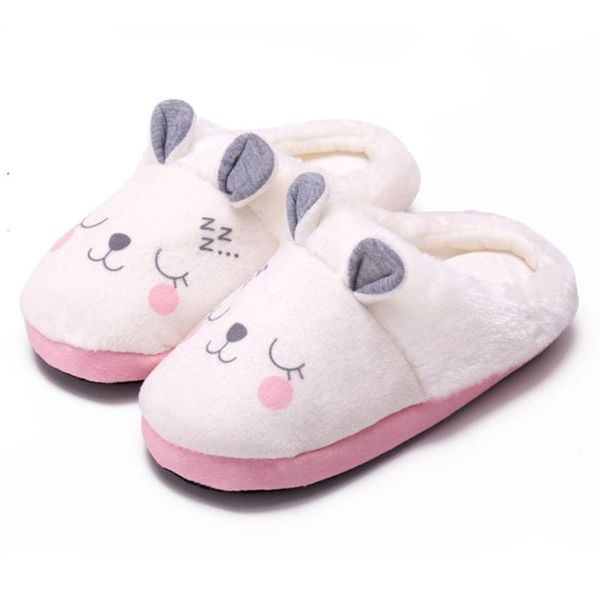 

kancoold boys and girls baby winter cartoon animal printed cotton shoes children's non-slip warm thick indoor shoes slippers, Black