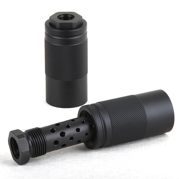 

steel .308 7.62 5/8x24 muzzle brake with 13/16x16 threaded sleeve