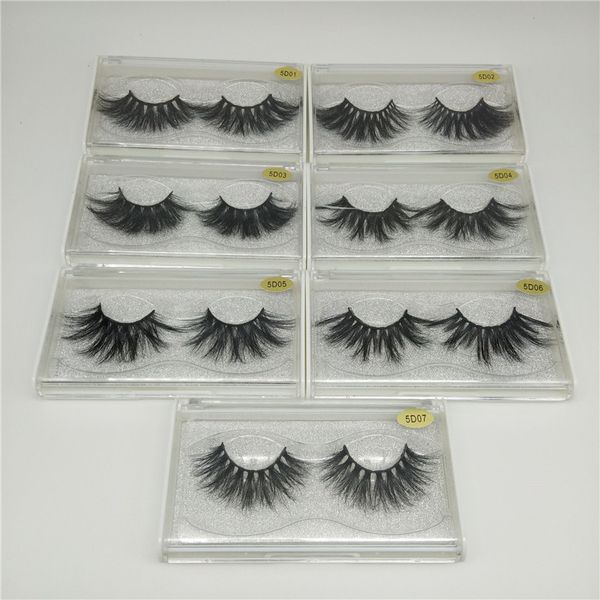 

new 25mm 5d mink eyelashes fashion style 3d false eyelashes natural long mink eye lashes eye makeup high volume soft eyelash