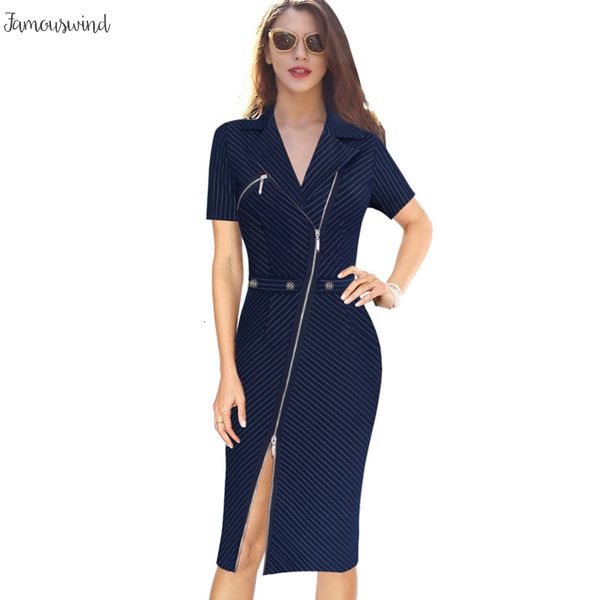 

сексуальные женщины элегантные платья 10079 асимметричная zip мото кнопка повседневный работа офис бизнес bodycon платье оболочки отворотом, Black;gray