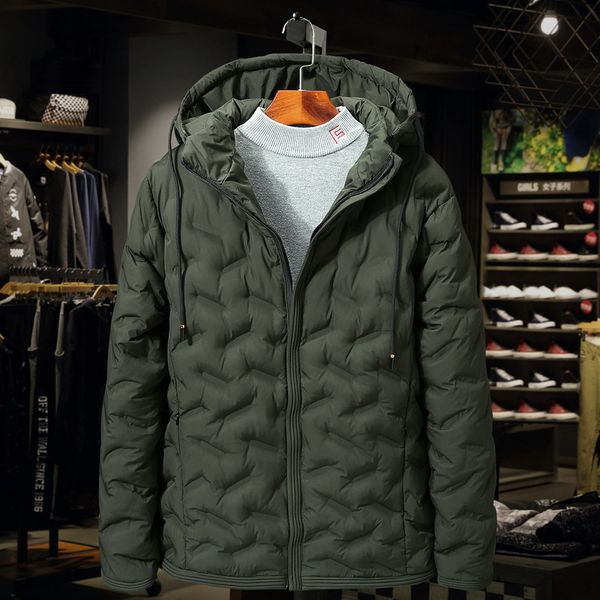 

plus size 5xl 6xl 7xl 8xl 9xl can 150kg men padded warm parka 145, Tan;black
