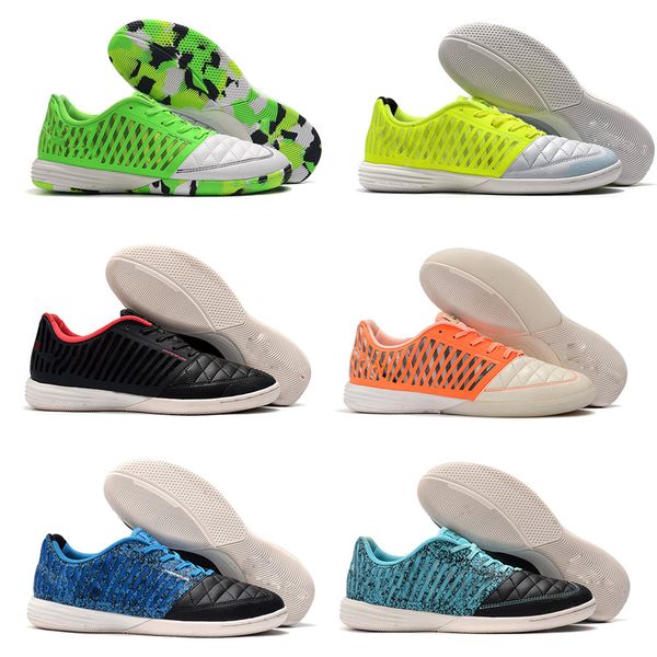 

new arrival soccer shoes lunar gato ii ic soccer cleats mens indoor football boots md leather skin botas de futbol us6.5-11