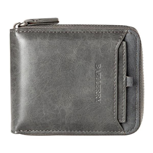 

small fashion pu leather cash wallet office id card holder billfold, Red;black