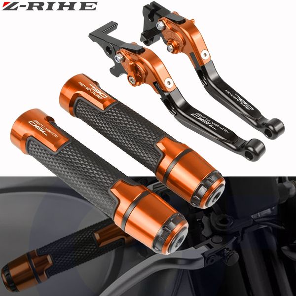 

motorcycle adjustable folding brake clutch levers handlebar hand grips for 790 adventure r 790adventure 790 2019-2020