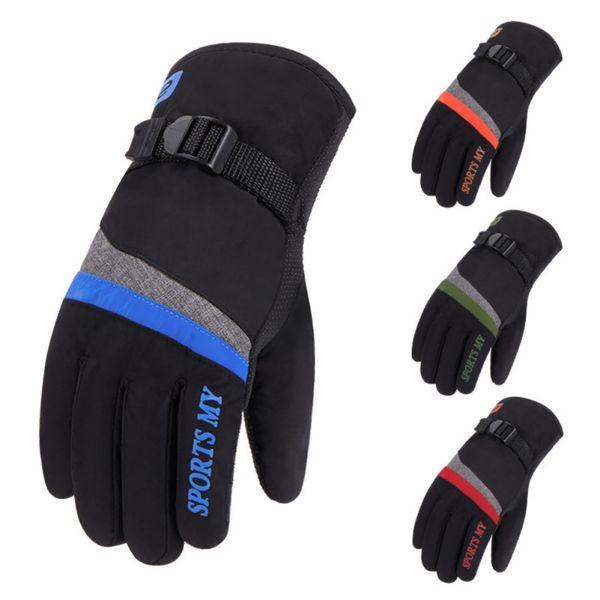 

winter warm ski gloves touch screen windproof waterproof motorcycle riding gloves