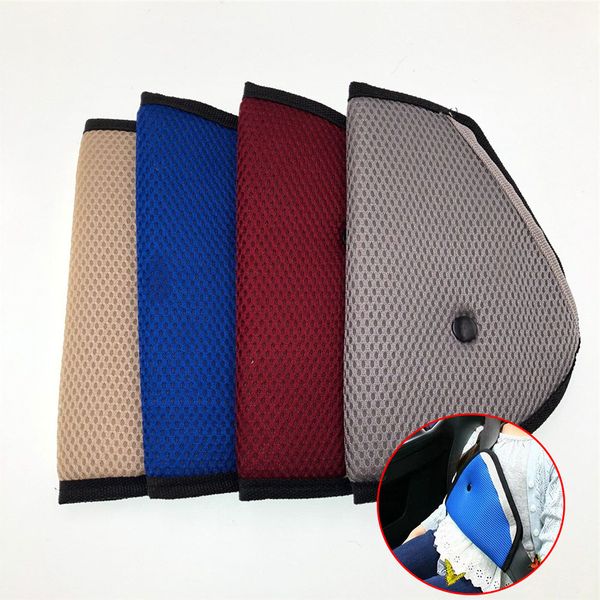 

kids car safe fit seat belt adjuster baby safety triangle sturdy device protection positioner carriages intimate accessories