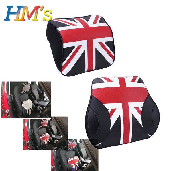 

for mini countryman r60 f60 neck pillow headrest pad for mini cooper r56 f56 f55 car seat lumbar cushion clubman f54