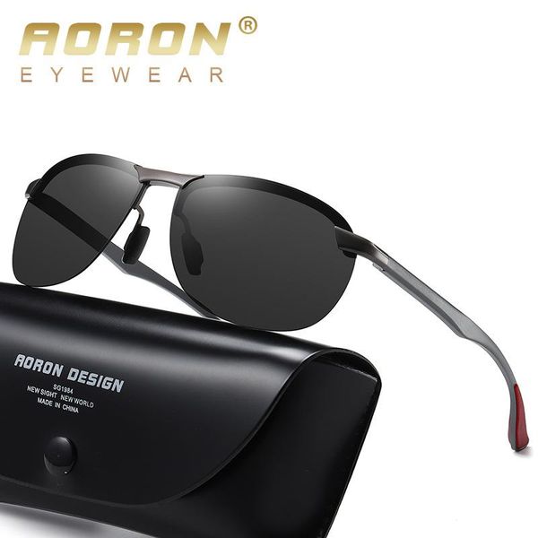 

aoron new aluminum frame sunglasses men's polarized sun glasses driver driving glasses uv400 aoron new omgyh
