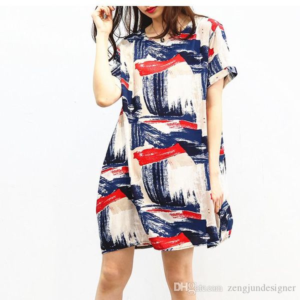 

floral print womens summer cute dresses crew neck short sleeve female clothing fashion casual apparel, Black;gray
