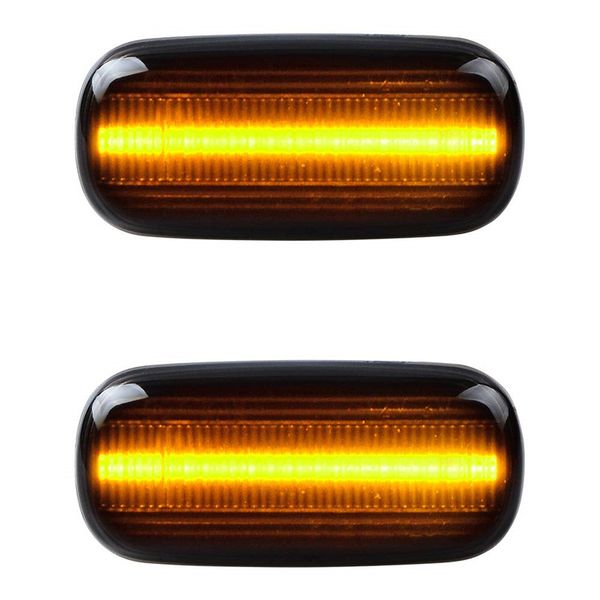 

2шт LED Side-третьих, последовательное Индикатор Marker Light Совместим с Audi A4 S4 B6 B7 RS4 TT 8J Road