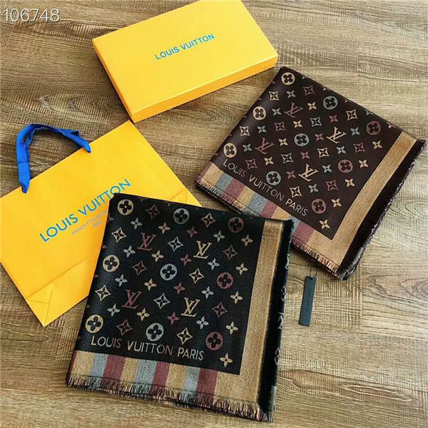 

Новый дизайнерский женский шарф Шарф Высокое качество 100% шелковые длинные шарфы