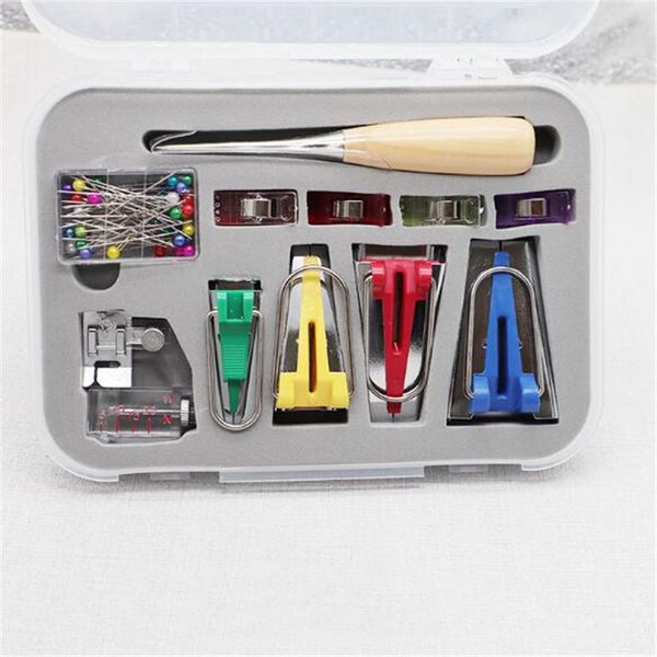 

tape maker set diy patchwork quilting tool household binding sewing accessories, Black