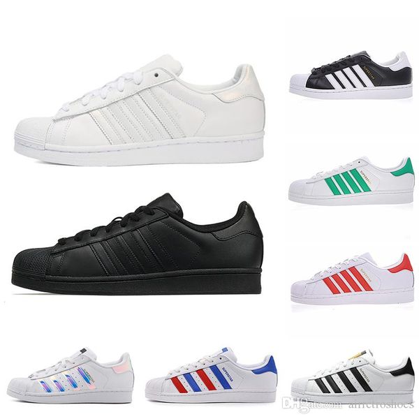 

superstar white black pink blue gold superstars 80s pride sneakers super star women men sport casual shoes eu sz36-45