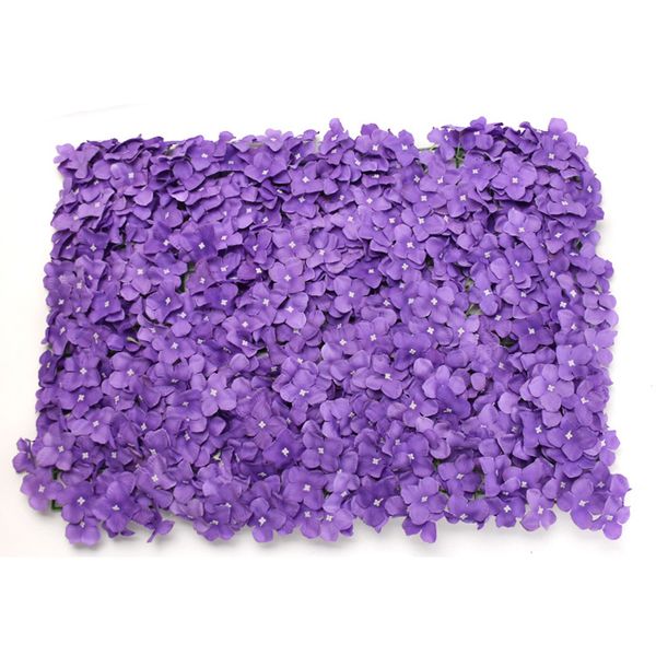 

diy hydrangea carpet type silk flowers wedding setting wall road arch decoration
