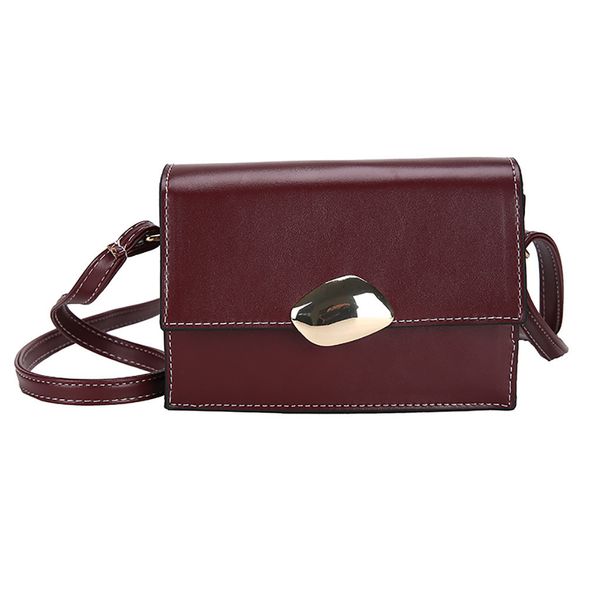 

sleeper #401 2019new fashion women embroidery line shoulder bag wild messenger bag saddle for girls small ing