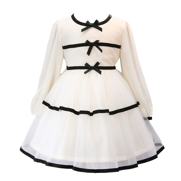 

2019 девочка принцесса свадебный банкет платье девушки campus выпускной танец tail платье vestidos длинным рукавом, Red;yellow