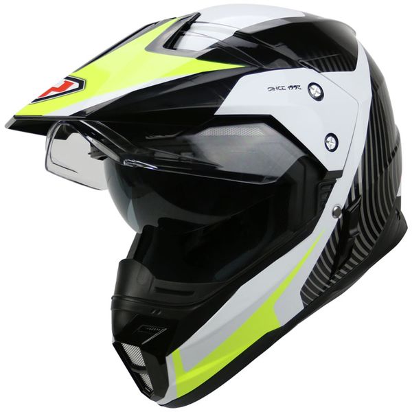 

capacete casco moto yohe motorcycle helmet dual lens cross country helmet off road racing motocross with inner sun visor