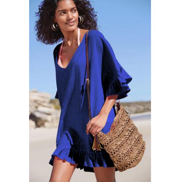 overall swim cover up