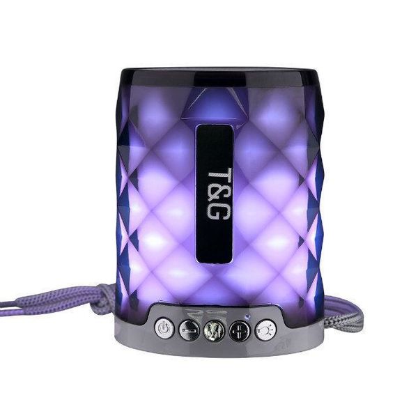 

2019 new design wireless bluetooth speaker colorful led portable bluetooth speaker card outdoor sports mini audio bluetooth speaker