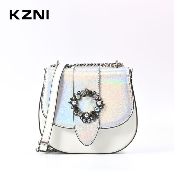 

kzni genuine leather purse crossbody shoulder women bag tote bag clutch female handbags sac a main femme de marque 9182