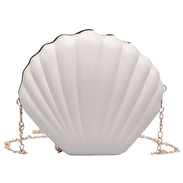 

new fashion crossbody bag sweet shell chain shoulder bag clutch girl's messenger handbag