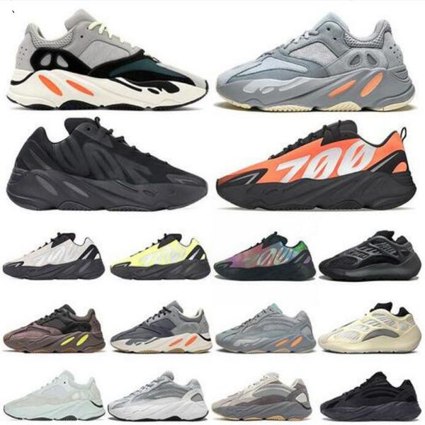

kanye west 700 running shoes wave runner inertia alvah azael 700s v3 triple black orange bone vanta tephra mens womens sports sneakers