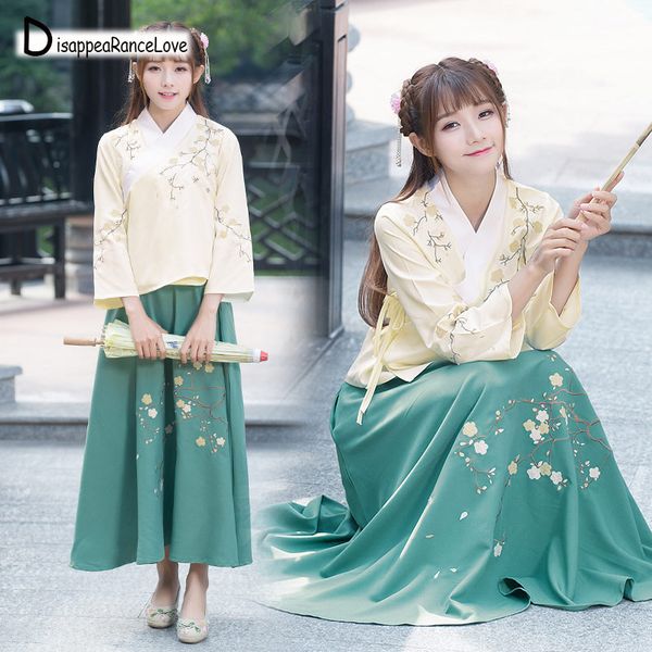 

hanfu women chinese dress dance costumes qing dynasty costume chinese hanfu traditional dress, Black;gray