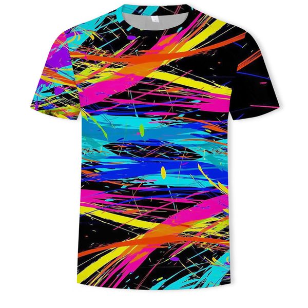 

mens designer short-sleeved color ink-jet printing t-shirt, White;black