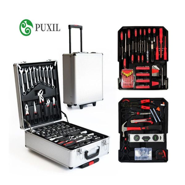 

217 pcs lever tools commercial tools hand wrench kit screwdriver knife hammer