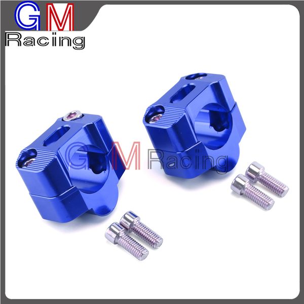 

handlebar fat bar risers mount clamp adaptor 22mm to 28mm for yamaha yz80 yz85 yz125 yz250 yz250f yz450f yzf250 yzf450 dirt bike