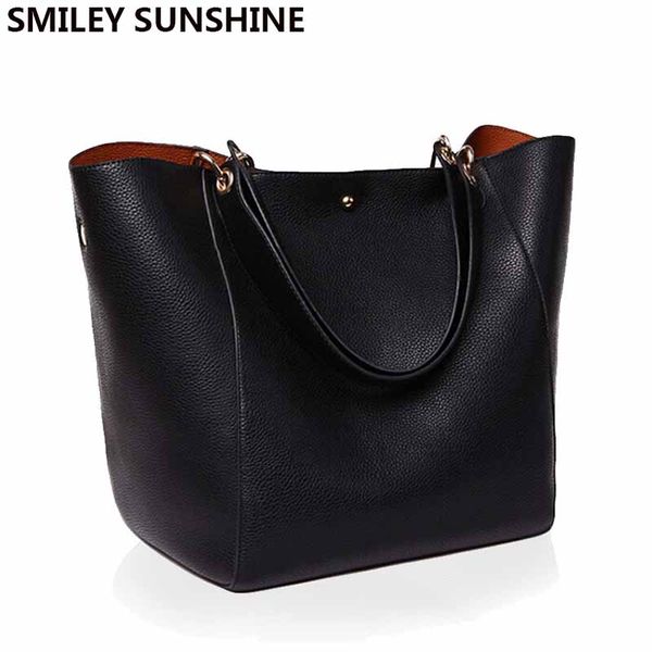 

real genuine leather women shoulder bag designer leather handbag female big tote ladies hand bags for women 2019