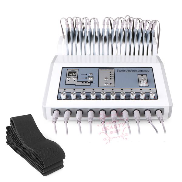 

effective new bio electric therapy ems far infrared heating body slimming current body shaper fitness beauty machine
