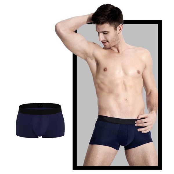 

4 Pcs /Lot Underwear Men Cotton Boxers Shorts Men 'S Panties Short Breathable Shorts Boxers Home Underpants Men Underwear Boxer