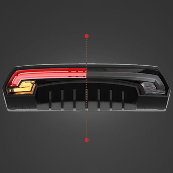 

bicycle brake light flash safety after turning bicycle wireless remote control wireless steering laser light accessories