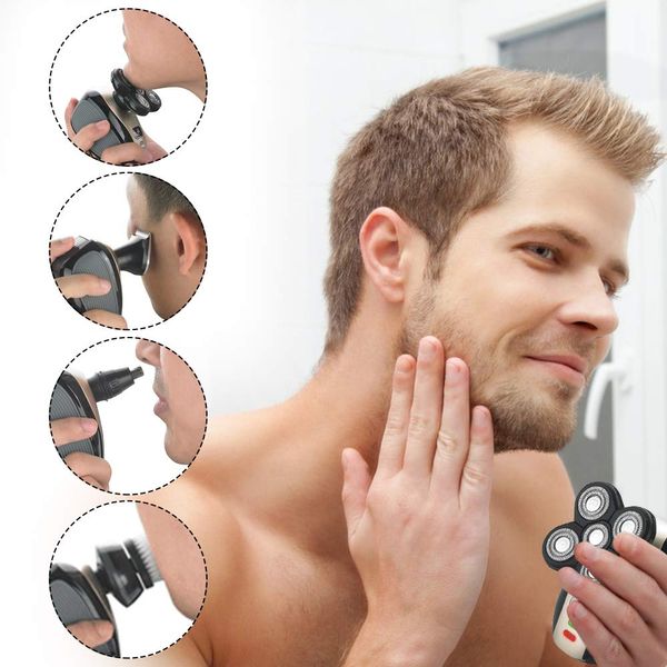 2019 Razor Electric For Men Head Shaver Bald Men Grooming Kit 5