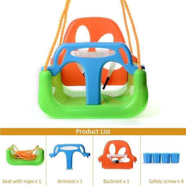 

children's swing home three-in-one infant baby swing accessories baby outdoor toys swing parent-child interactive toys