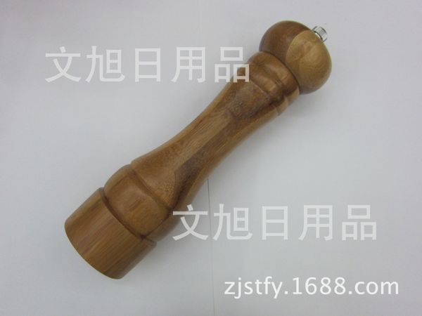 

spot supplies bamboo pepper grind for many function pepper wear
