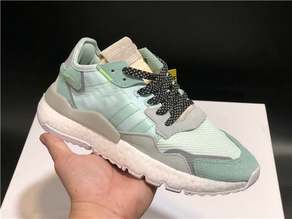 

nite jogger running shoes 3m reflective men womens triple core black ice mint traner fashion designer outdoors sports sneakers 36-45 -64
