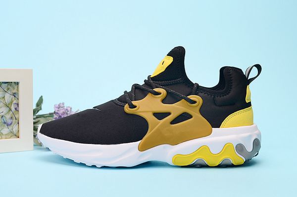 yellow nike presto react