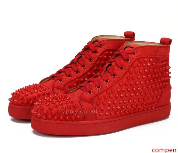 

2019 ace luxury designer brand studded spikes flats casual shoes shoes for men and women party lovers genuine leather sneakers