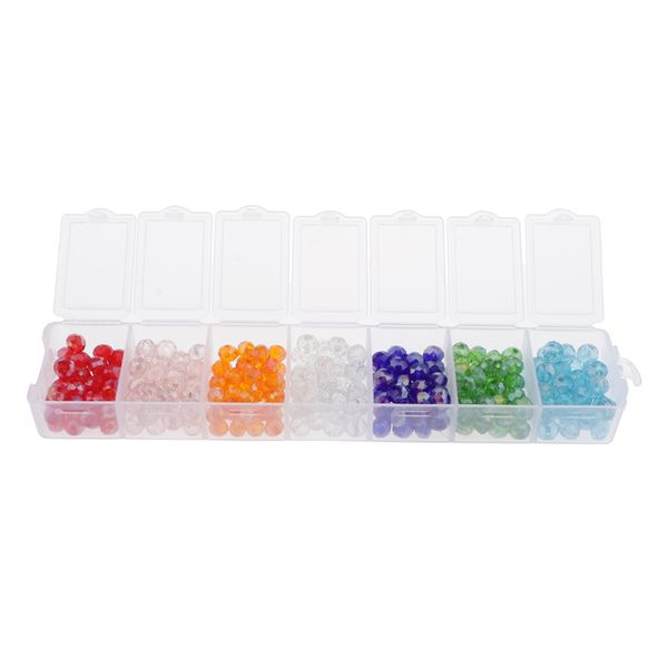 

280x lots crystal faceted beads multicolor jewelry making sewing beading decors